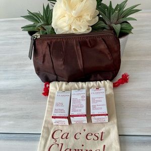 Laura Mercier Make Up Case with Clarin samples.